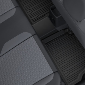 Tepih, gumiran zadaj, črn